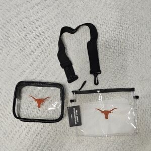 Texas Longhorns Clear Stadium Bag Set